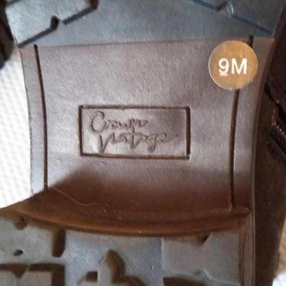 Crown Vintage Ankle Boots 9 - Picture 8 of 8
